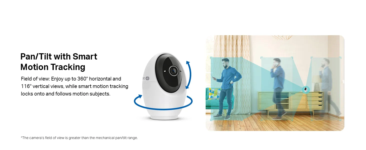 كاميرا مراقبة داخلية متحركة 4K TP-LINK Tapo C260 - Image 16
