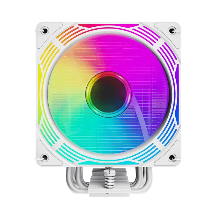 مبرد معالج هوائي GameMax ICE Force بتصميم برجي أبيض، TDP 200W - Image 4