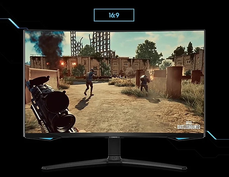 شاشة ألعاب Samsung BG650 Odyssey G6 ذكية 32 إنش QHD منحنية 240Hz - Thumbnail 16