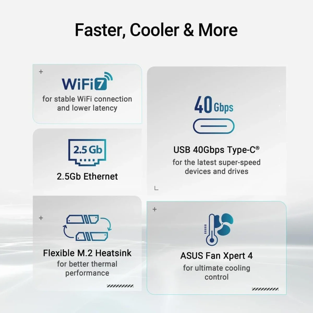 لوحة أم Asus Prime X870-P WIFI 7 AMD X870 AM5 ATX مع 4x M.2 وDDR5 وUSB 3.2 Gen 2x2 Type-C وUSB4 Header - Image 6