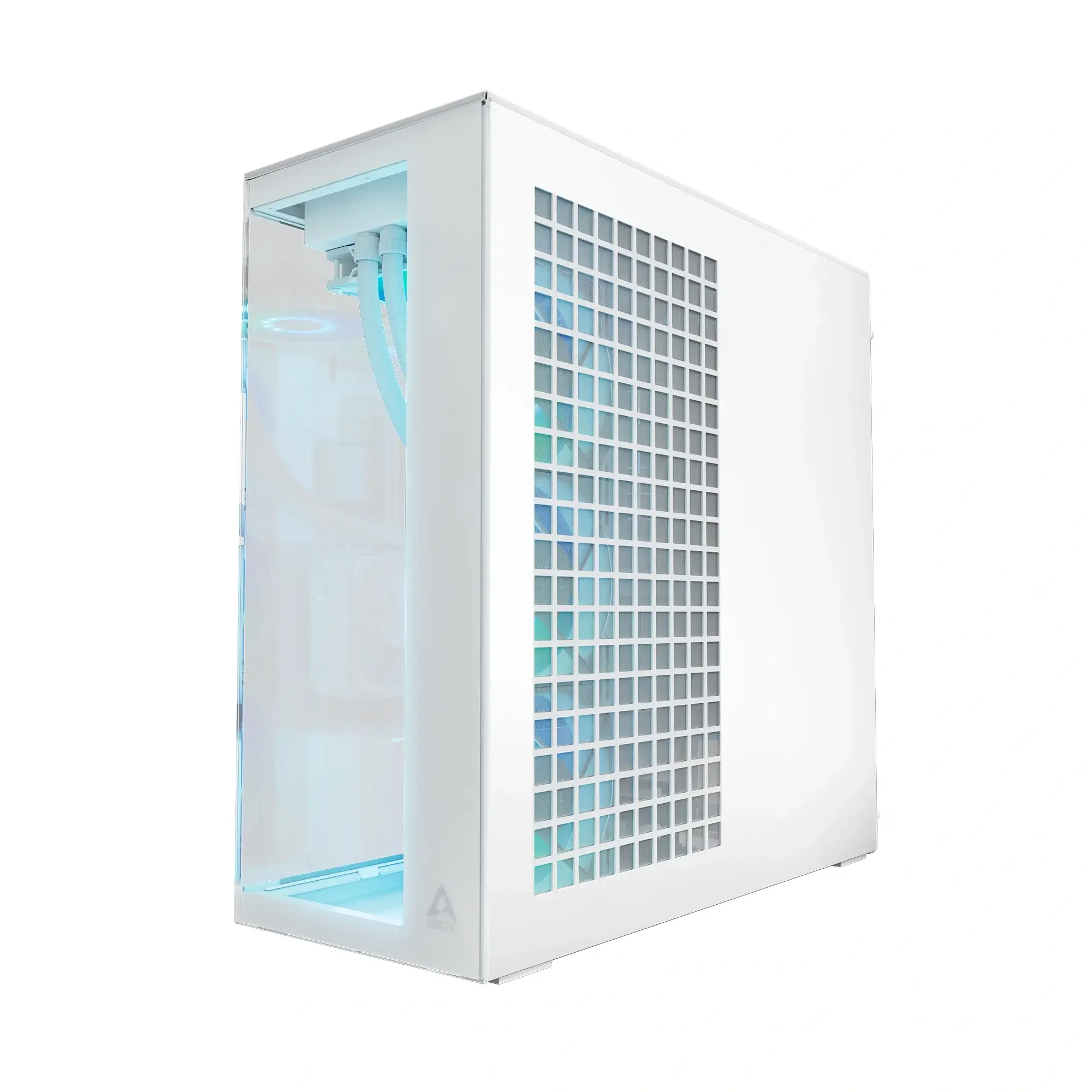 ARCTIC Xtender VG White Clear Glass Premium E-ATX PC Gaming Case - Thumbnail 7