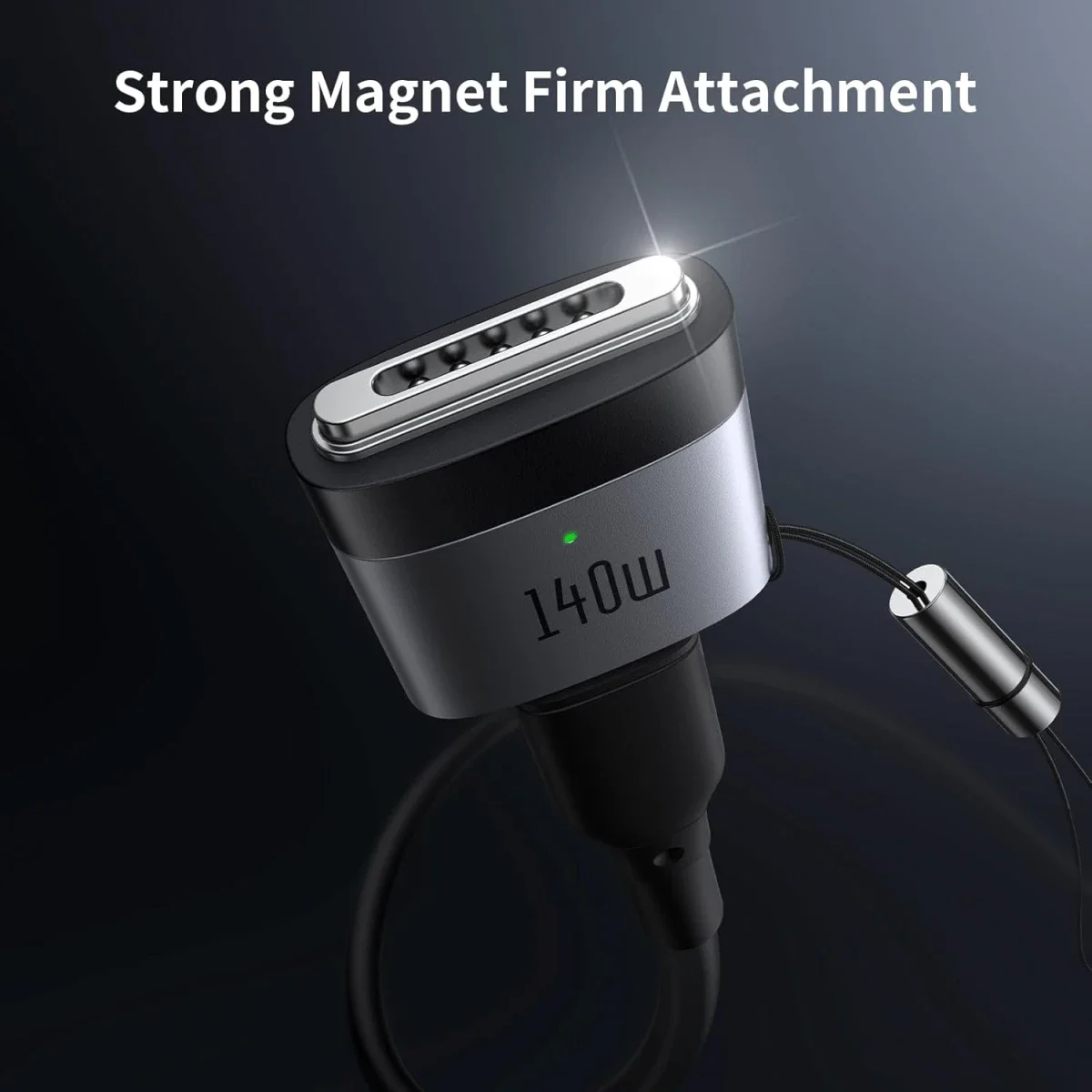 Mcdodo OT-6850 140W USB-C to MagSafe 3 Adapter with Lanyard for MacBook Pro/Air - Image 3