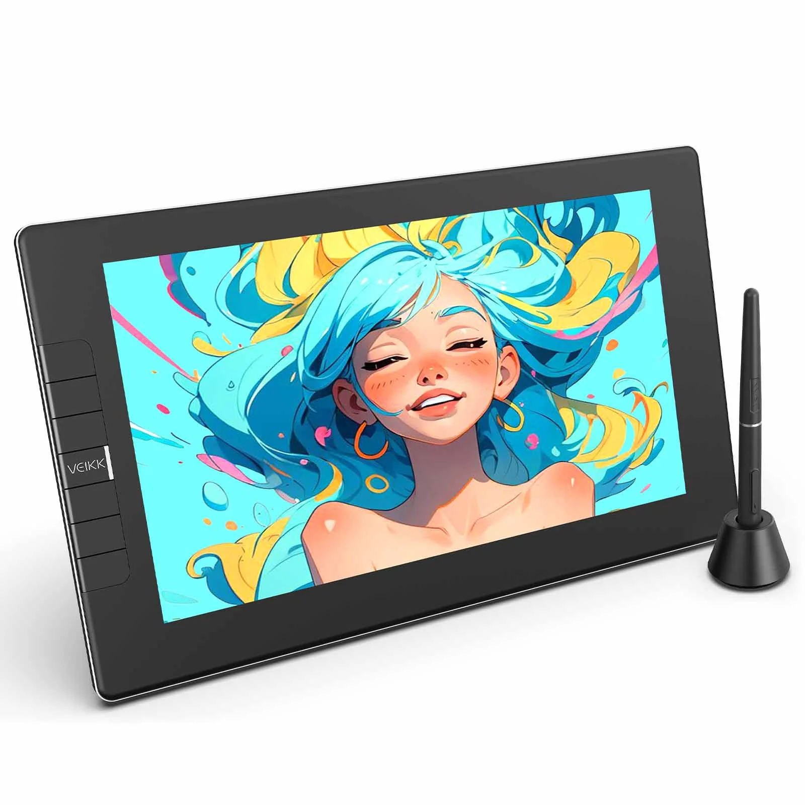 شاشة رسم VEIKK 11.6 إنش FHD IPS بقلم بدون بطارية Studio VK1200 V2