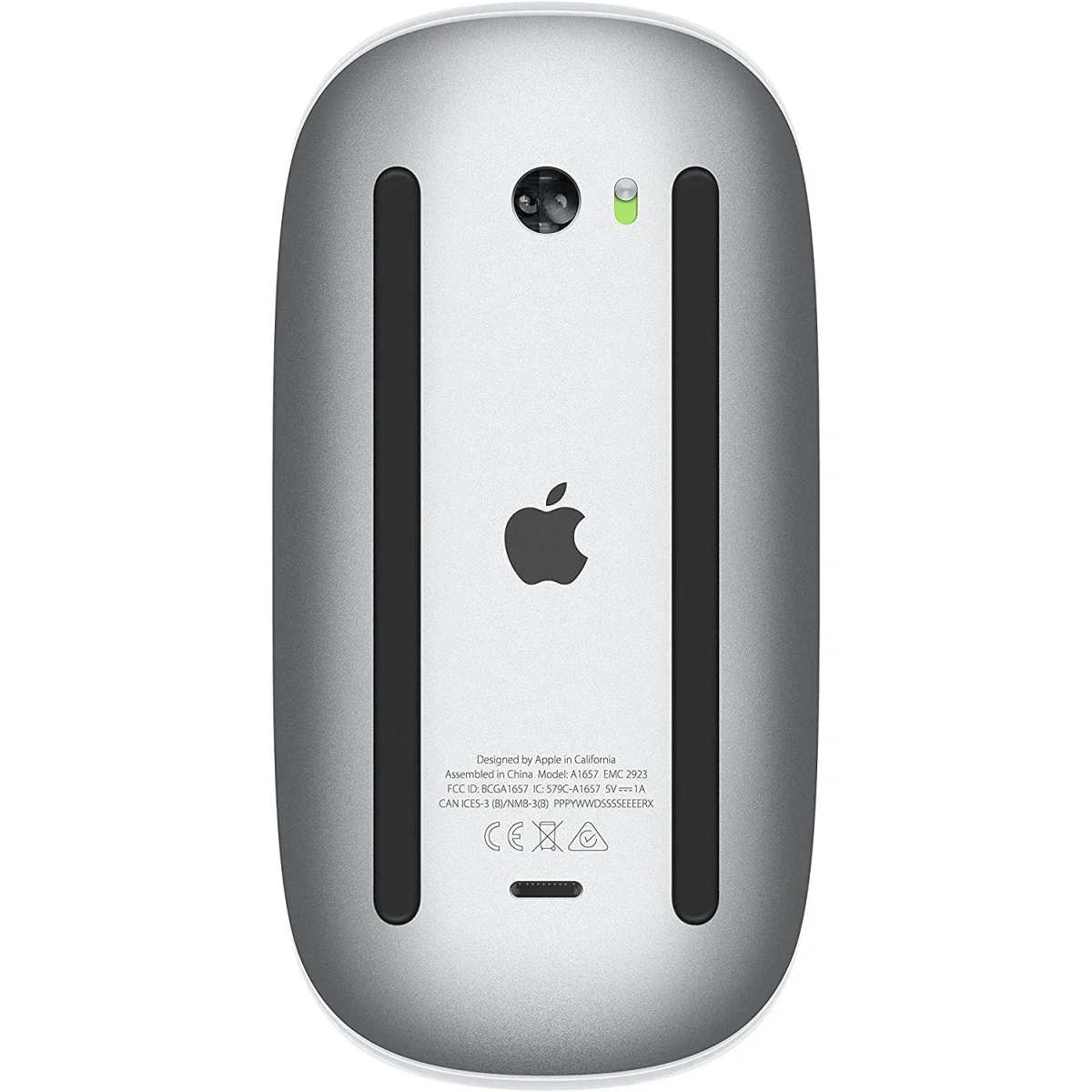 ماوس Apple Magic Mouse لاسلكي قابل لإعادة الشحن متعدد اللمس - أبيض - Thumbnail 2