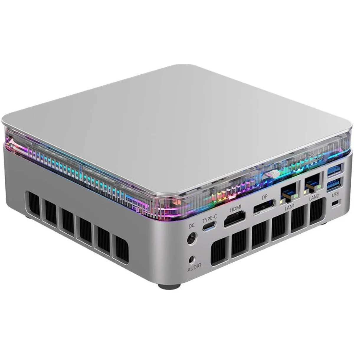 ACEMAGIC F3M (2025) Mini AI PC Barebone Intel Core Ultra 5 125H Silver - Image 4