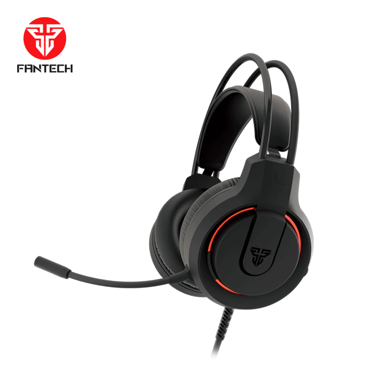 طقم كيبورد ألعاب مكون من ماوس وماوس باد وسماعة وحامل سماعة Fantech P51 5 في 1 - Image 2