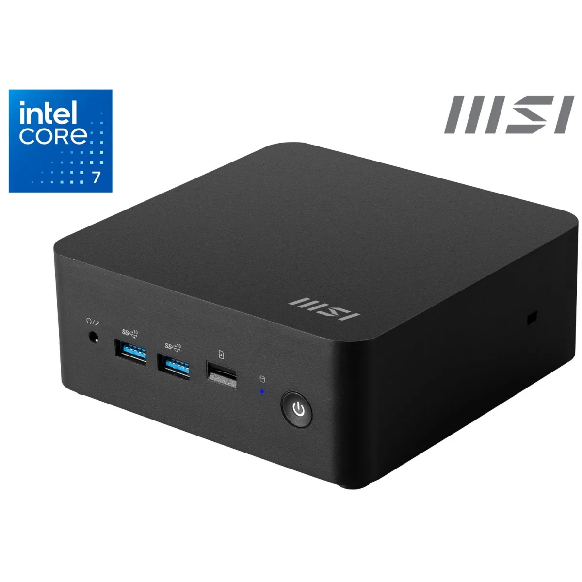 MSI Cubi NUC 1M (2024) Mini PC Barebone Intel Core 7 150U 0.8L - Image 1