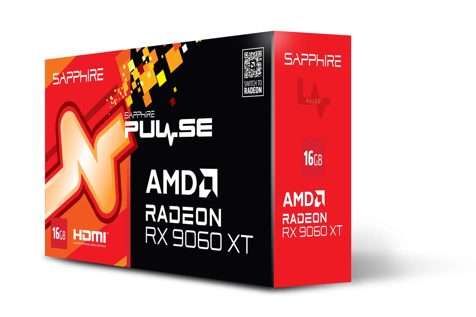 كرت شاشة SAPPHIRE PULSE Radeon RX 9060 XT 16GB GDDR6 Gaming OC - Thumbnail 5
