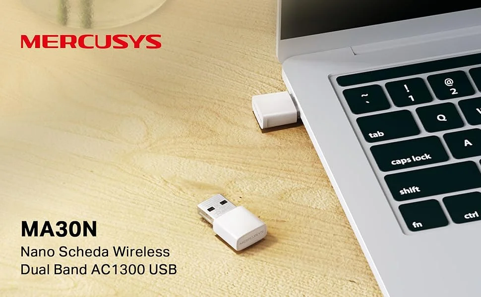 محول واي فاي USB نانو مزدوج النطاق MERCUSYS MA30N بسرعة AC1300 مع WPA3 لنظام Windows 11/10 - Image 7