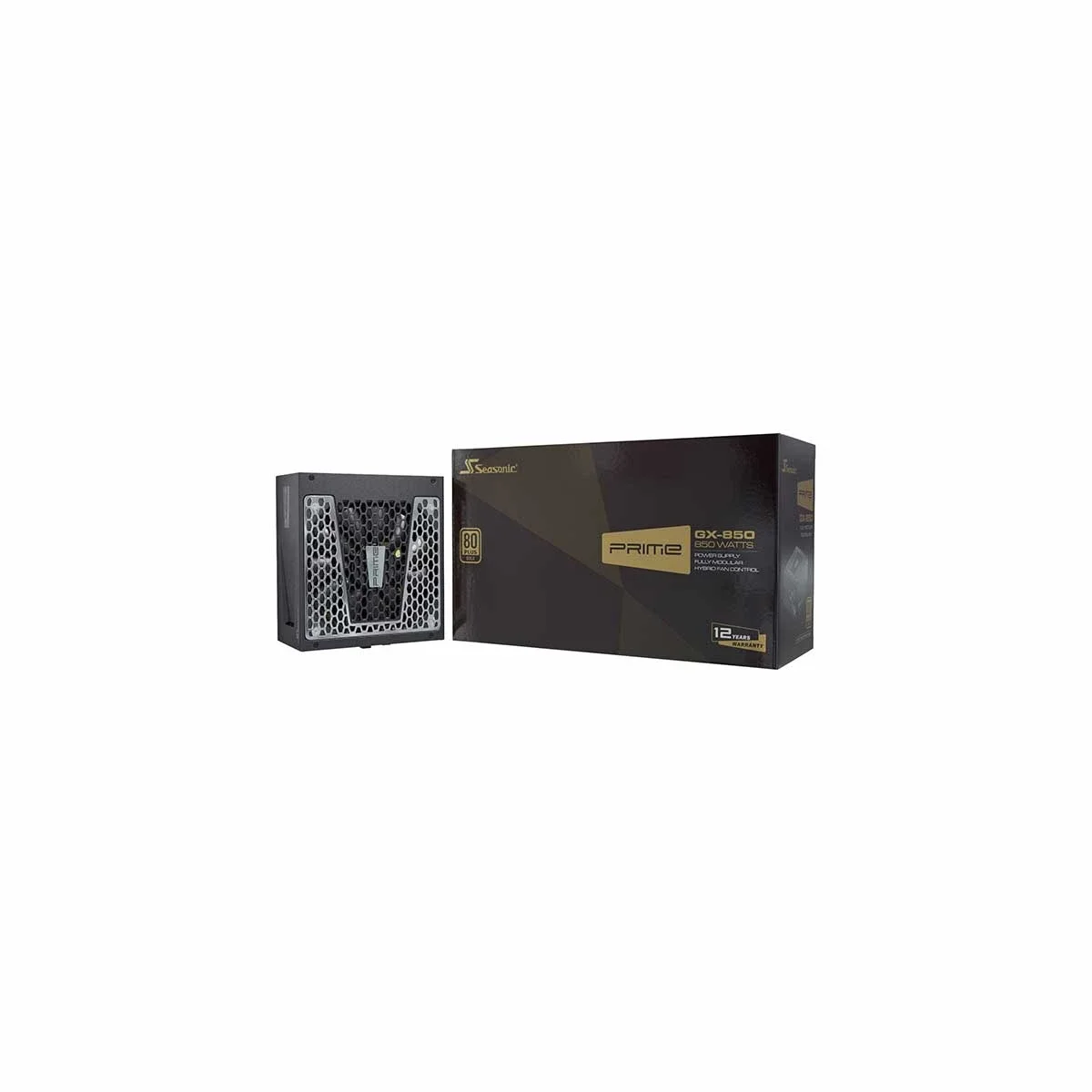 مزود طاقة Seasonic PRIME GX-850 بقدرة 850 واط وكفاءة 80 PLUS Gold معياري بالكامل