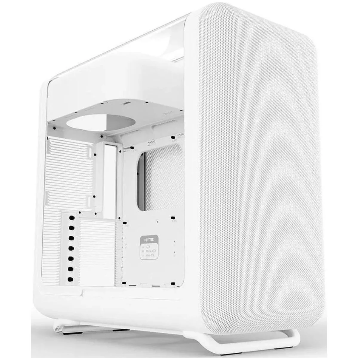 HYTE X50 ATX Mid-Tower PC Case with Micro-Mesh Ventilation, Snow White