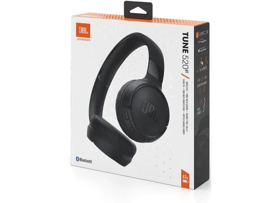 سماعات رأس لاسلكية فوق الأذن JBL Tune 520BT بتقنية Bluetooth 5.3، أسود - Image 8