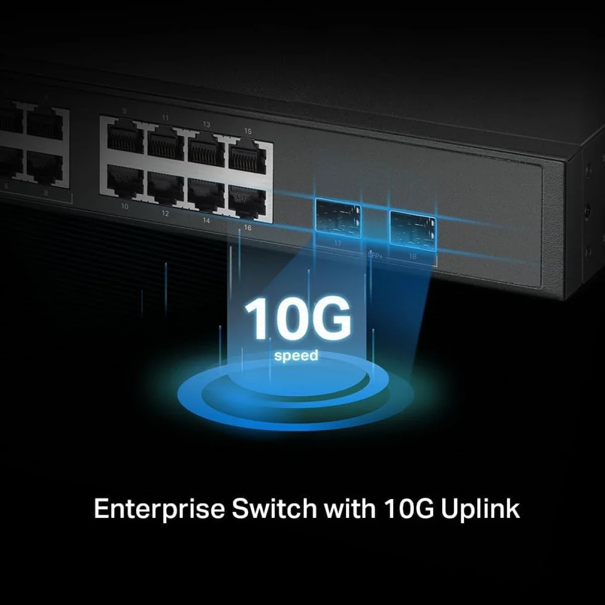 سويتش TP-LINK Omada SG3218XP-M2 ذكي مُدار 16 منفذ 2.5G PoE+ مع 2x 10G SFP+ - Image 5