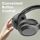 Promate Concord ANC Over-Ear Bluetooth Headphones, 27H Playback, Black - Thumbnail 17