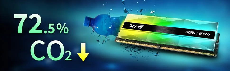 ADATA XPG LANCER NEON RGB 32GB (2x16GB) DDR5 6400MHz CL32 Silver Desktop Memory - Thumbnail 8