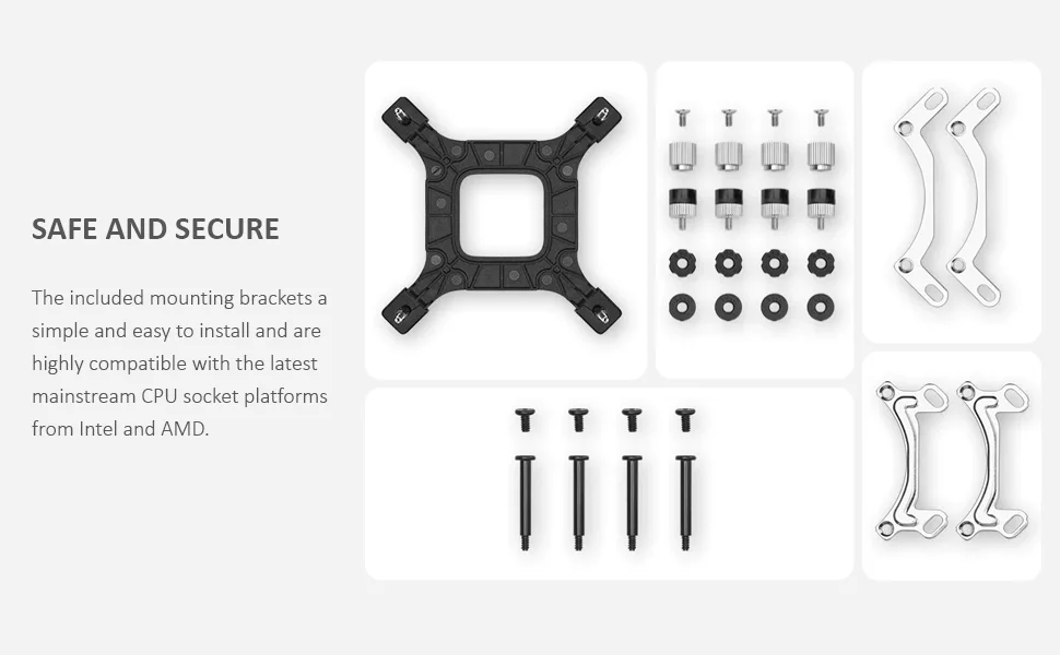 DeepCool LE300 120mm LED Liquid CPU Cooler - Thumbnail 10