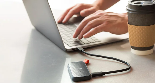 وحدة تخزين SSD خارجية SanDisk Portable SSD بسعة 2TB USB-C بسرعة تصل إلى 800MB/s - Image 10