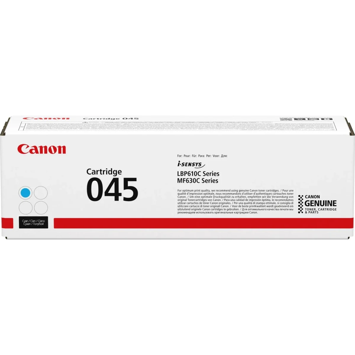 Canon 045 Cyan Toner Cartridge EP-045BK Original