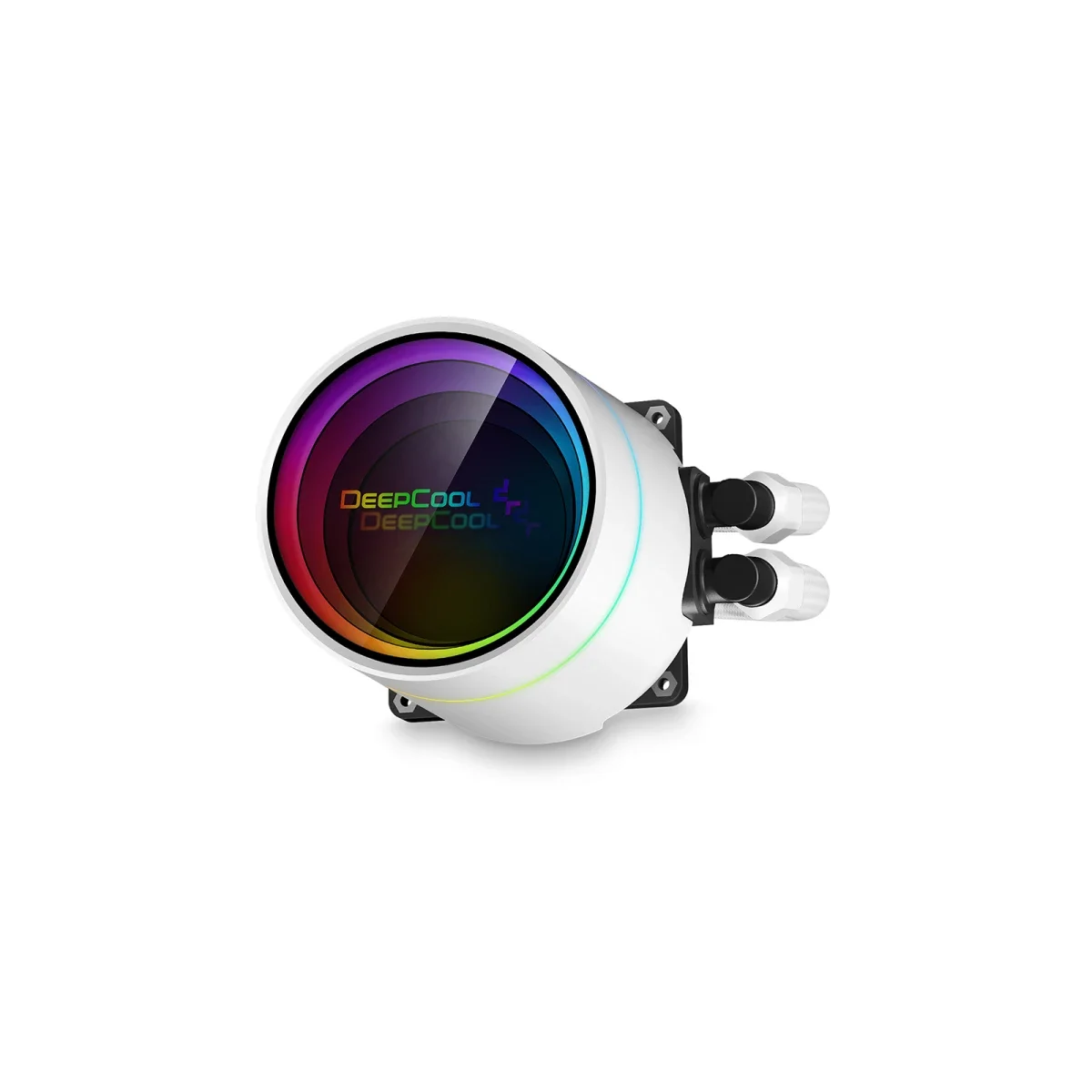 مبرد سائل للمعالج DeepCool CASTLE 240EX A-RGB أبيض 240mm - Thumbnail 3