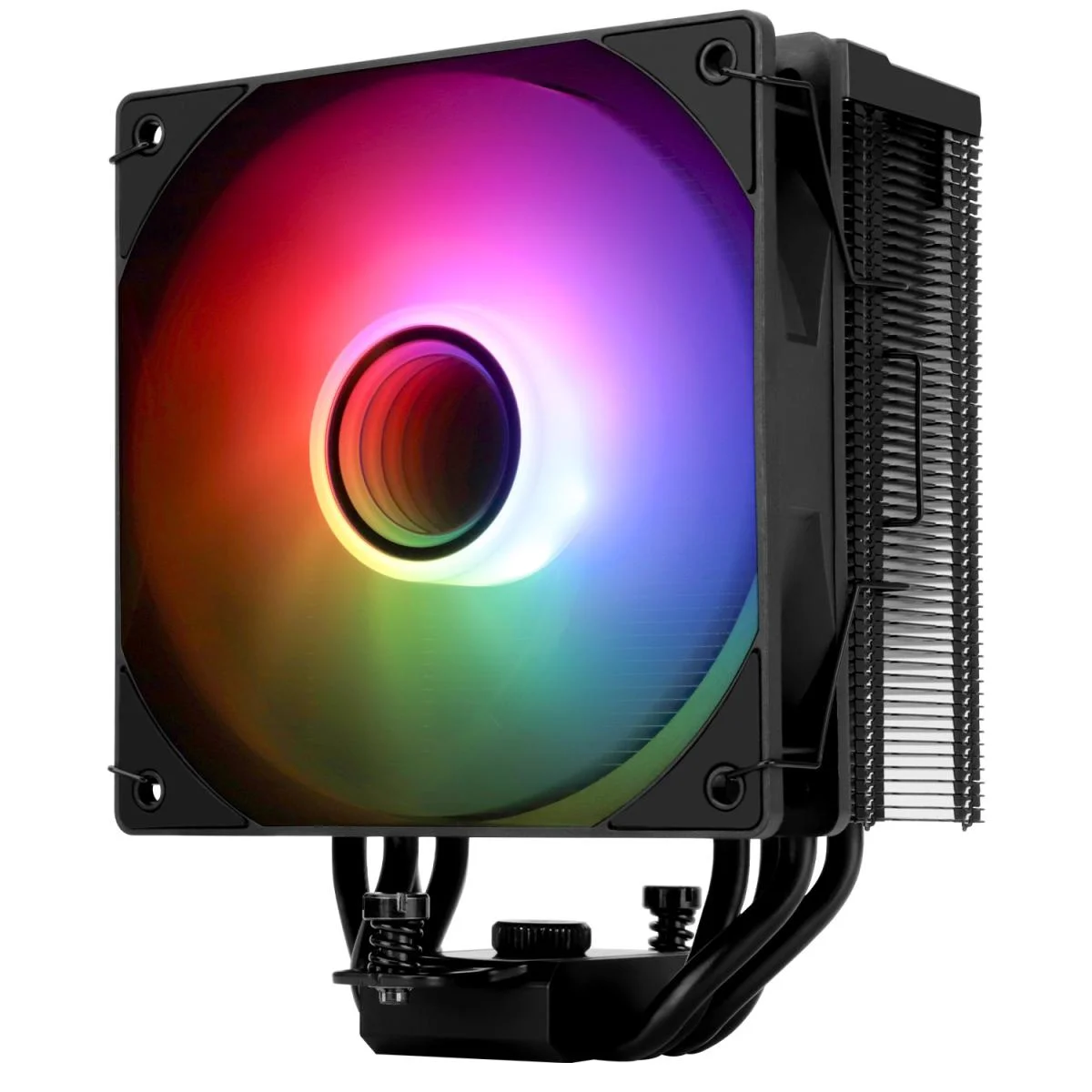 مبرد هوائي للمعالج Thermalright Assassin Spirit 120 Vision ARGB أسود، 4 أنابيب حرارية 6 مم