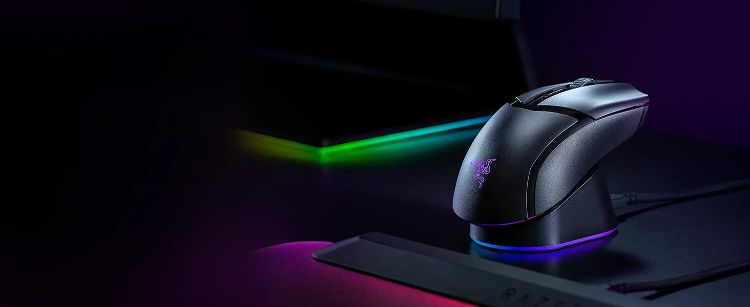 ماوس ألعاب Razer Cobra HyperSpeed لاسلكي بمستشعر 26000 DPI - Thumbnail 16