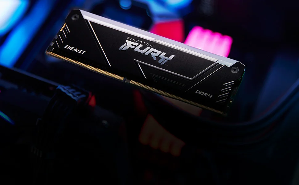 ذاكرة رام Kingston FURY Beast RGB 16GB DDR4 بسرعة 3200MT/s - Image 10