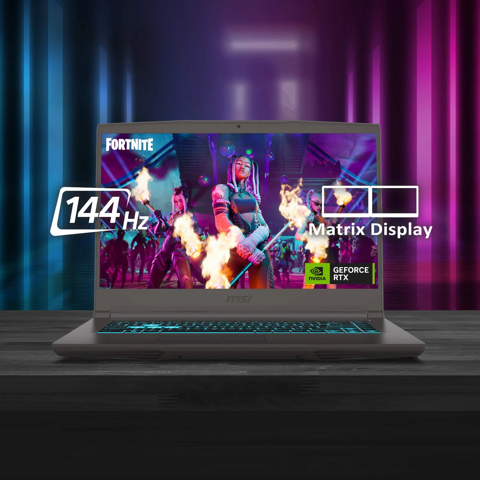 MSI Thin 15 B13UC Gaming Laptop 15.6-inch FHD 144Hz Core i7-13620H RTX 3050 16GB RAM 512GB SSD - Image 19