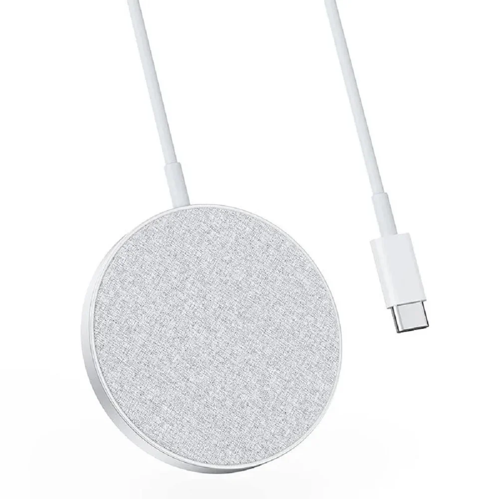 Anker PowerWave Select+ 7.5W Magnetic Charging Pad, Silver, A2566H41, US Model (No Warranty)