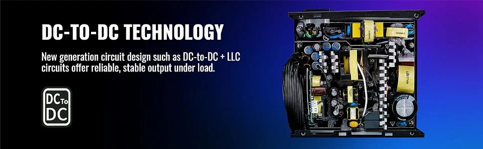 Cooler Master MWE Bronze 650W 80 PLUS Bronze ATX Power Supply - Thumbnail 8