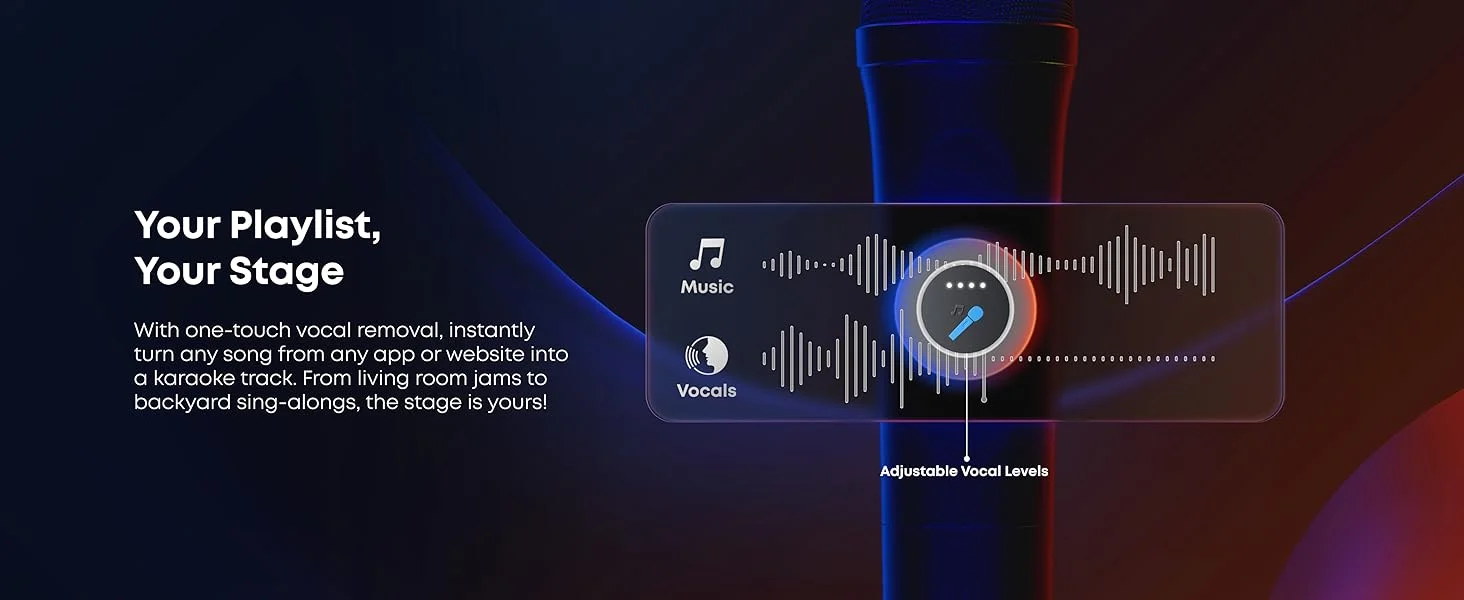 Anker Soundcore Rave 3S AI Party Speaker with 2 Wireless Microphones, 200W, Bluetooth, Black - Thumbnail 15