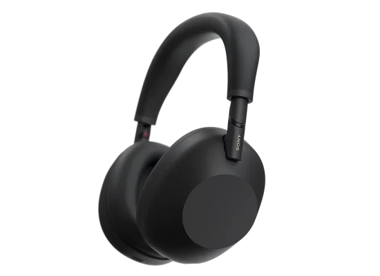سماعات رأس Sony WH-1000XM6 لاسلكية فوق الأذن بعزل ضوضاء، Bluetooth 5.3، بطارية 30 ساعة، أسود - Thumbnail 8
