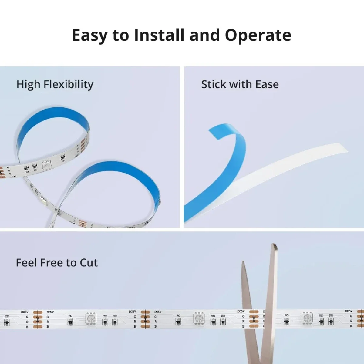 SONOFF L3 5M WiFi RGB LED Strip Light 5050 Compatible with Alexa Google Home and SmartThings - Image 6