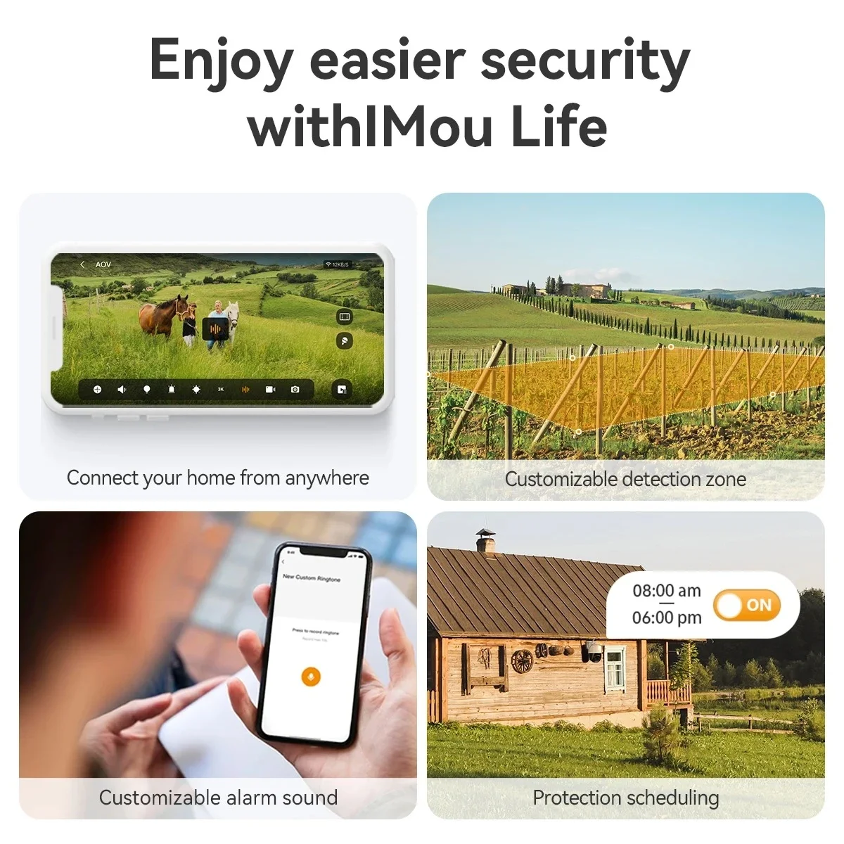 IMOU Cruiser SC 8MP 4K WiFi Outdoor PoE Security Camera with Color Night Vision - Image 5