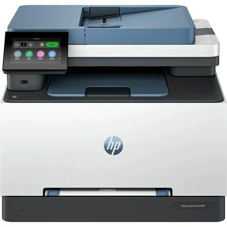 HP Color LaserJet Pro 3303sdw Wireless All-in-One Color Laser Printer, Duplex, Scan & Copy, 25 ppm, White - Thumbnail 5