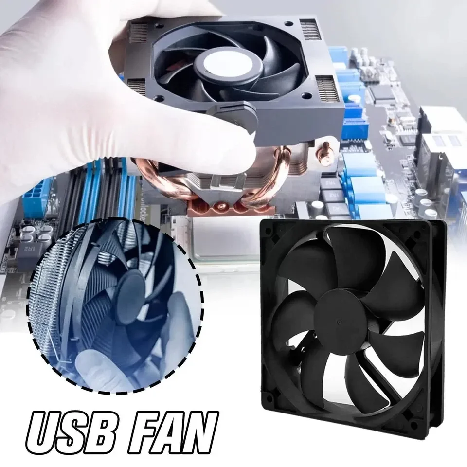 5V Brushless USB Cooling Fan - Image 3