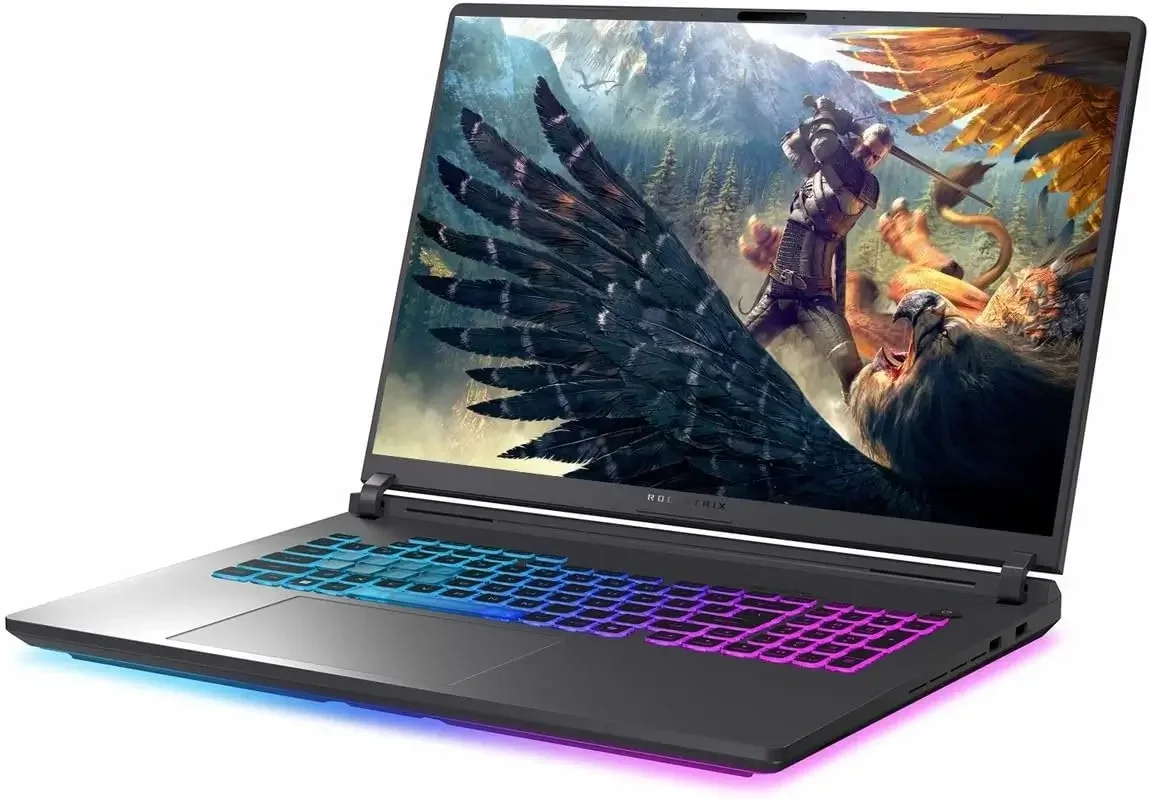 لابتوب ألعاب Asus ROG Strix G18 بشاشة 18 بوصة 240 هرتز ومعالج Core Ultra 9 275HX وكرت RTX 5070 Ti - Thumbnail 3