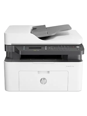 طابعة ليزر متعددة الوظائف HP LaserJet MFP M137fnw أحادية اللون 4 في 1 مع وحدة تغذية تلقائية للمستندات - Image 5