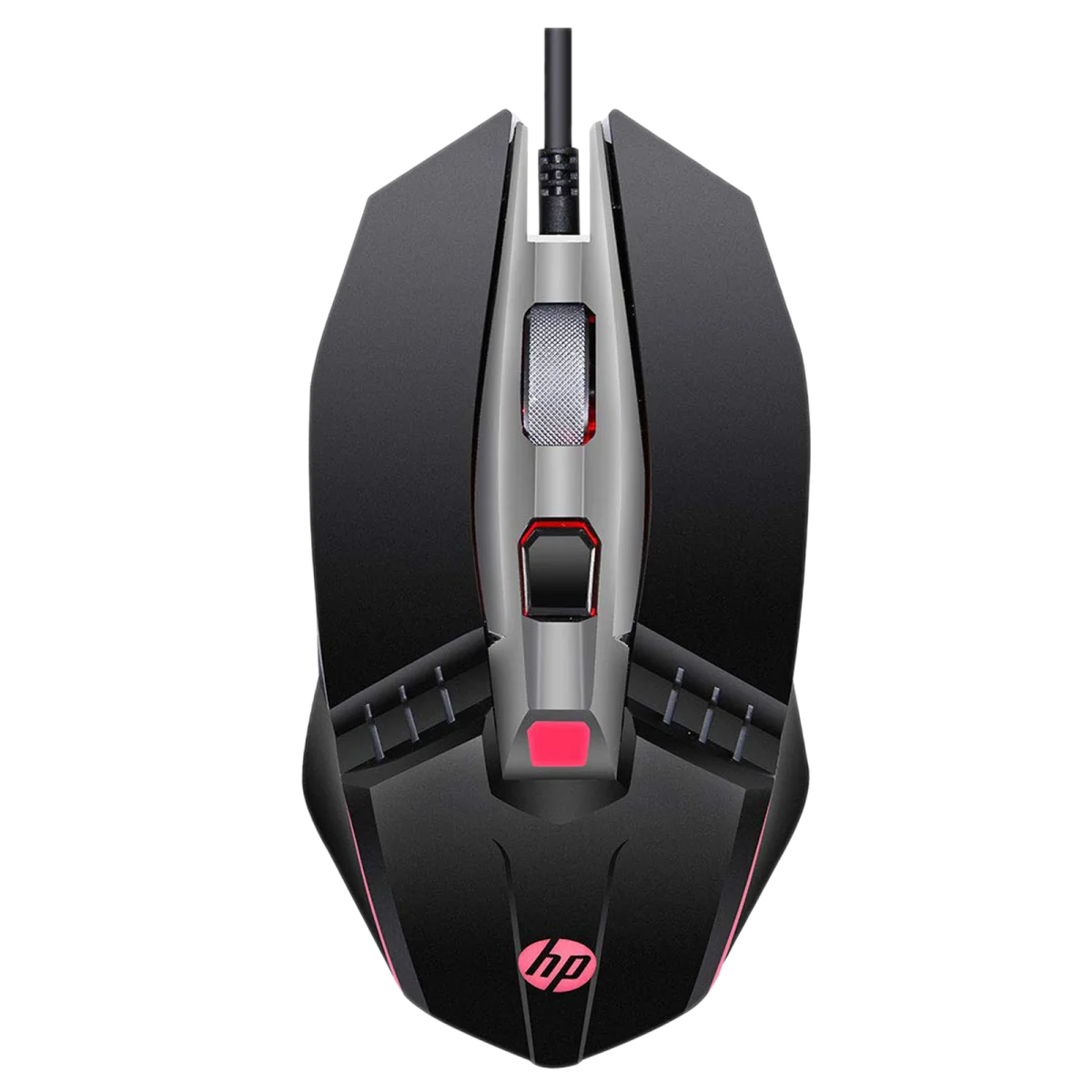 ماوس ألعاب HP M270 سلكي بإضاءة خلفية، 6 أزرار ودقة 2400 DPI
