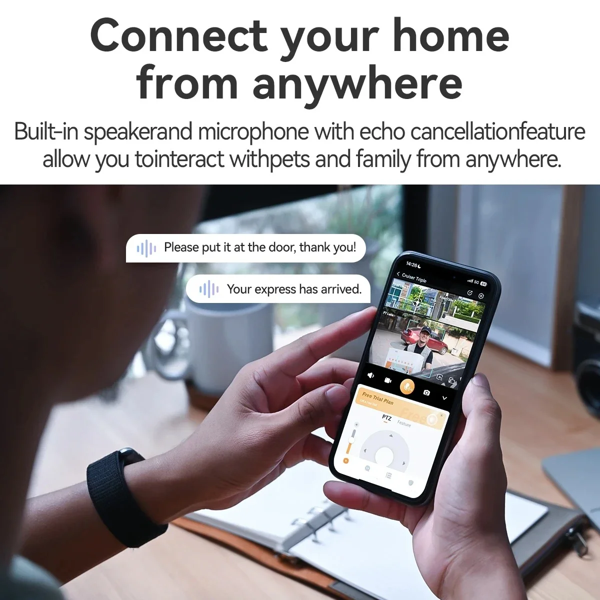 كاميرا مراقبة خارجية IMOU Cruiser Triple ثلاثية العدسات بدقة 11MP وPTZ وWi-Fi - Image 5