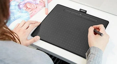 لوح رسم جرافيك Wacom Intuos Medium Bluetooth CTL-6100WLE - فستقي - Thumbnail 16