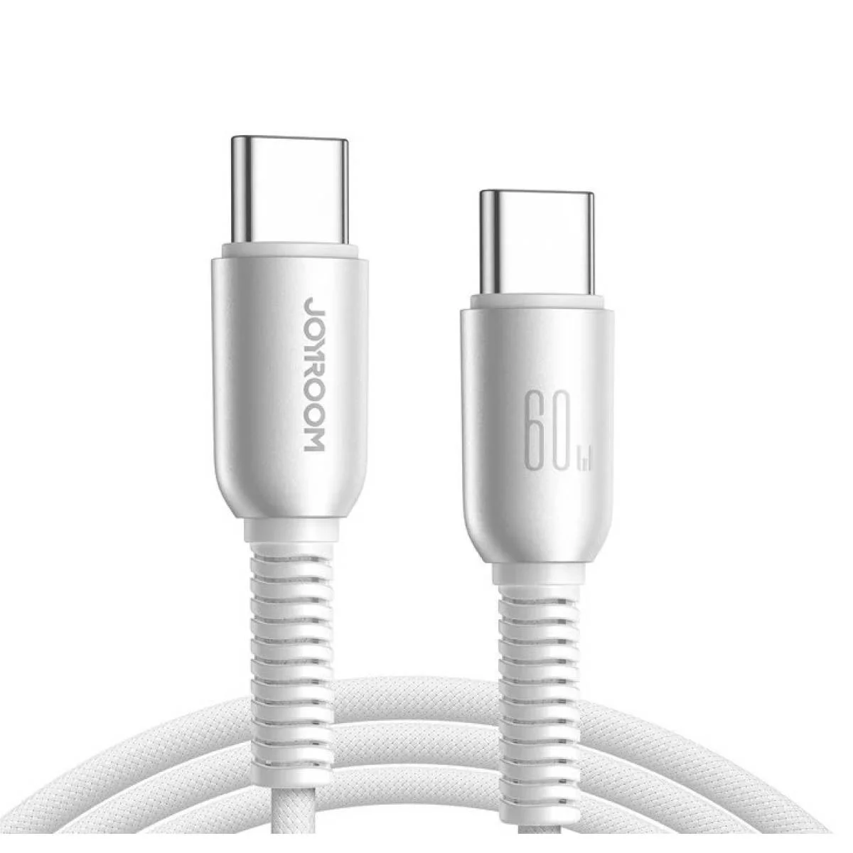 كابل شحن وبيانات JOYROOM S-A51 Cutting-Edge Series بقدرة 60W بطول 1.2 متر Type-C إلى Type-C - Thumbnail 2