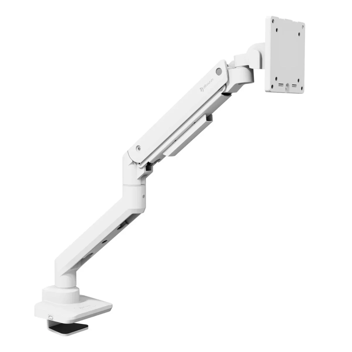 Arozzi Alzare Neo Pro Heavy-Duty Gas Spring Monitor Arm, White, Supports up to 20kg - Image 5