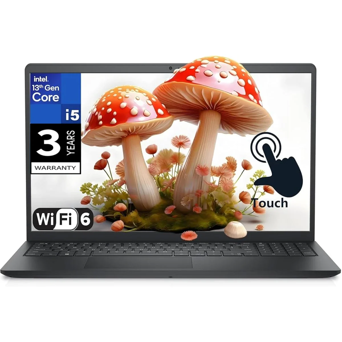 Dell Latitude 3550 15-Inch Touchscreen Business Laptop, Intel Core i5 13th Gen 10-Core