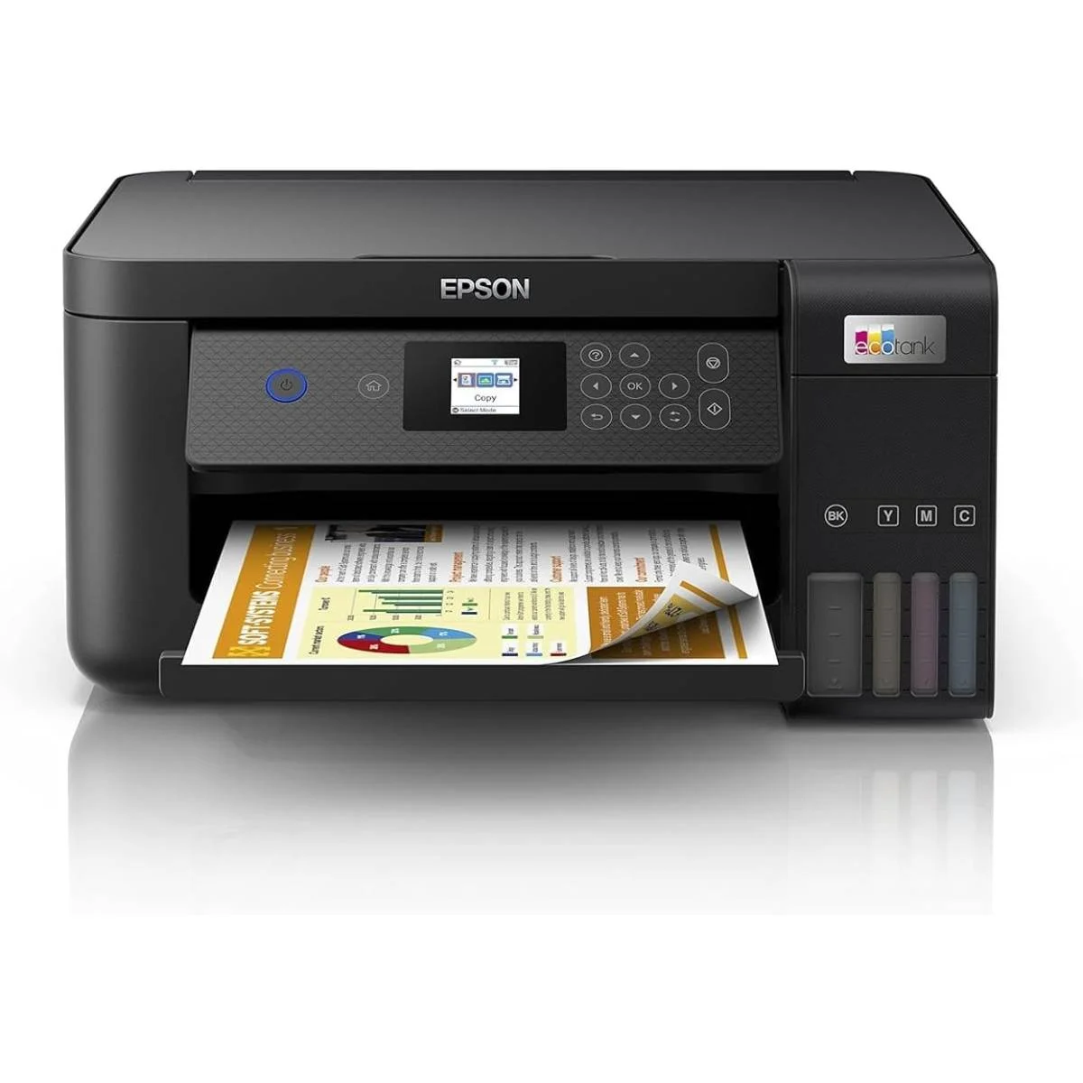 طابعة EPSON EcoTank L4260 خزان حبر ملونة 3 في 1 مقاس A4 مع Wi‑Fi Direct
