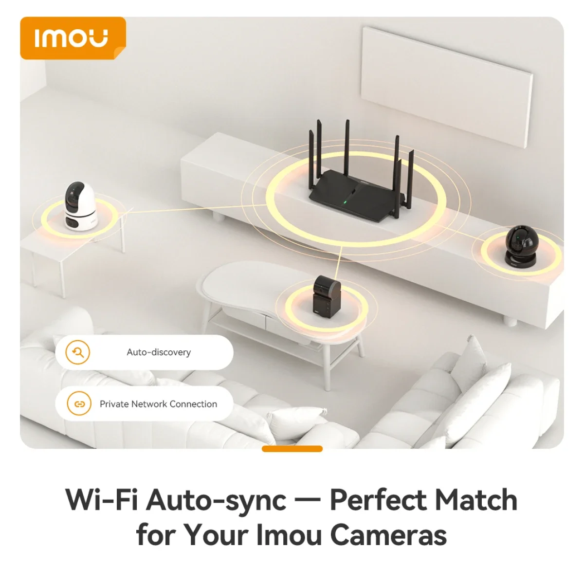 IMOU HX15 AX1500 Gigabit Wi-Fi 6 Dual-Band Router - Black - Thumbnail 3