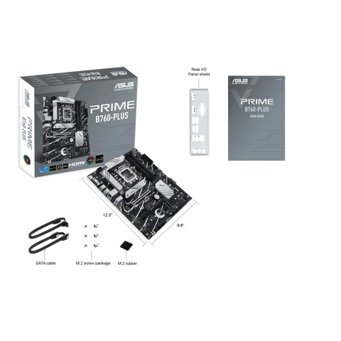 Asus PRIME B760-PLUS DDR5 ATX Motherboard for Intel 14th/13th Gen, PCIe 5.0, 3x M.2, USB Type-C - Image 8