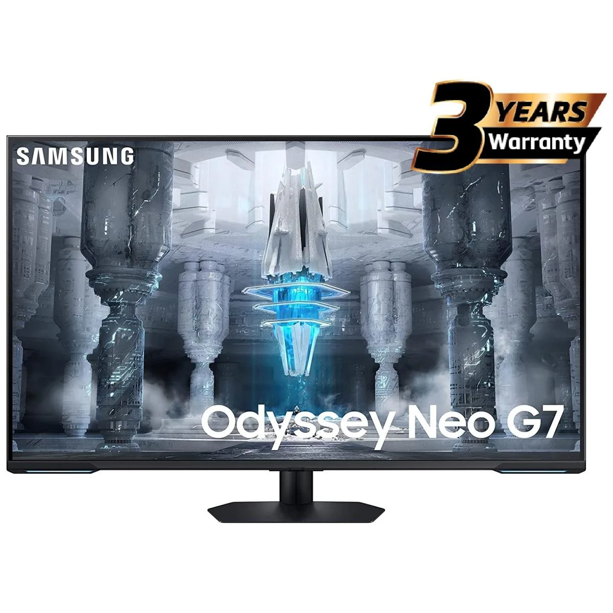 شاشة ألعاب Samsung Odyssey Neo G7 CG700 مقاس 43 إنش بدقة 4K UHD وMini LED، 144 هرتز، 1 مللي ثانية