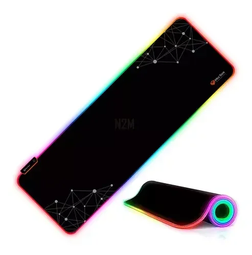ماوس باد ألعاب Meetion RGB مقاس 88x31 سم مع قاعدة مطاطية مانعة للانزلاق MT-PD121 - Image 4