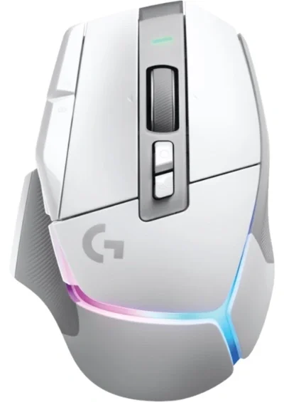 ماوس ألعاب لاسلكي مع إضاءة Logitech G502 X Plus Lightspeed أبيض - Image 1