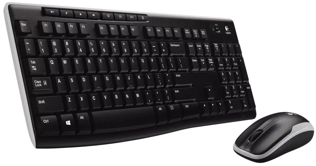 لوحة مفاتيح وماوس لاسلكيان Logitech MK270 - Image 2